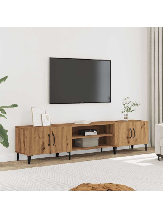 Tv-taso artesaani tammi 180x31,5x40 cm tekninen puu