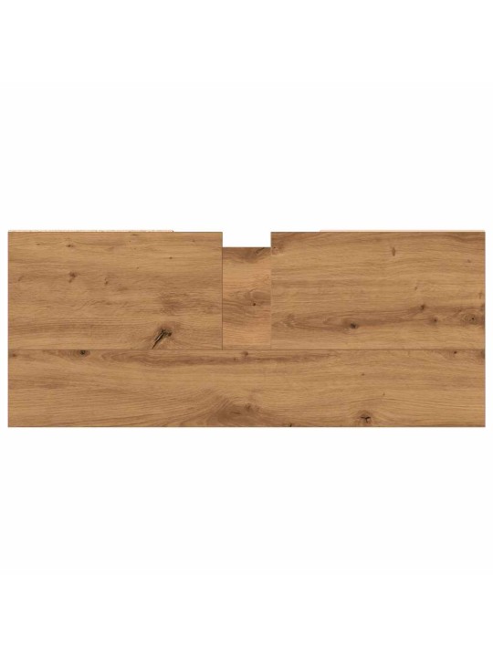 Kylpyhuoneen kaappi artesaani tammi 80x33x60 cm tekninen puu