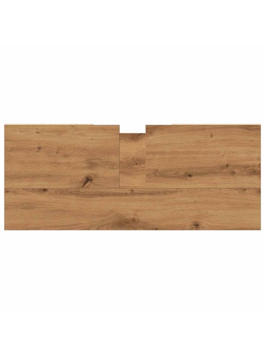 Kylpyhuoneen kaappi artesaani tammi 80x33x60 cm tekninen puu