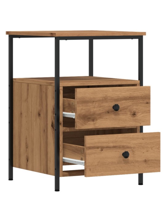 Yöpöytäkaappi artisan oak 34x35,5x50 cm engineered wood