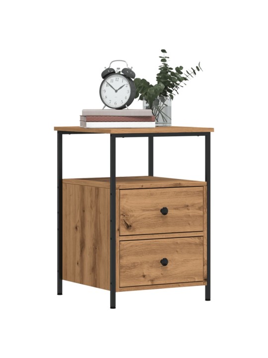 Yöpöytäkaappi artisan oak 34x35,5x50 cm engineered wood