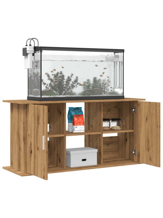 Akvaarioteline artesaani tammi 121x41x58 cm tekninen puu