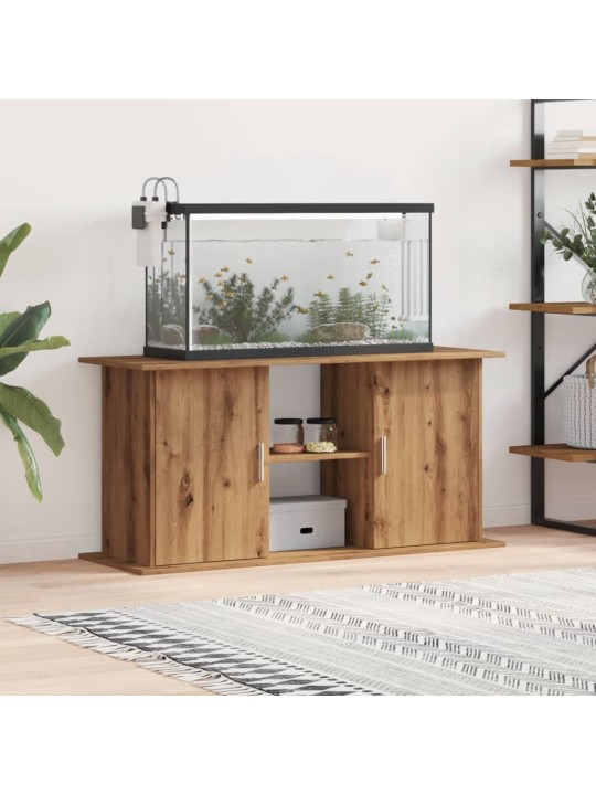 Akvaarioteline artesaani tammi 121x41x58 cm tekninen puu
