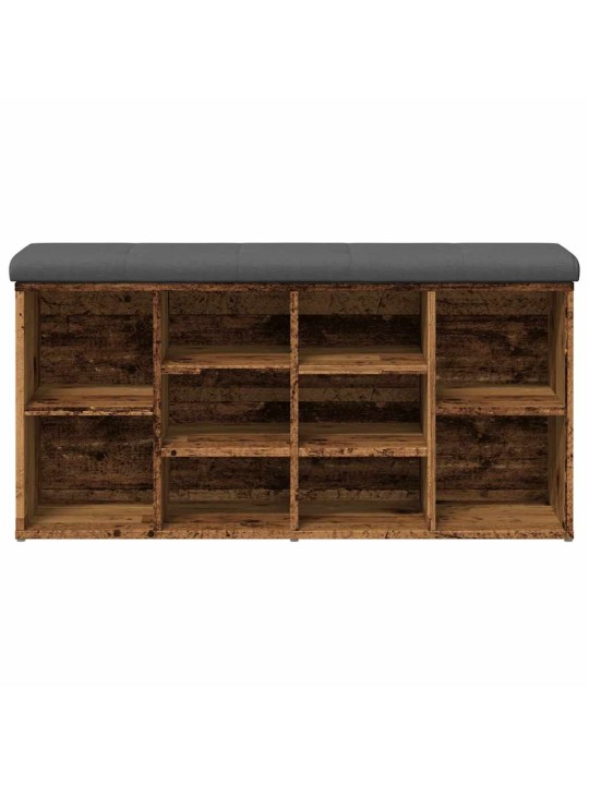 Kenkäteline vanha puu 102x32x50 cm tekninen puu
