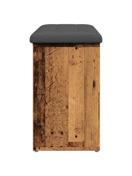 Kenkäteline vanha puu 102x32x50 cm tekninen puu