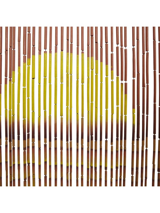 Hyönteisoviverho Palmukuvio 100x200 cm Bambu