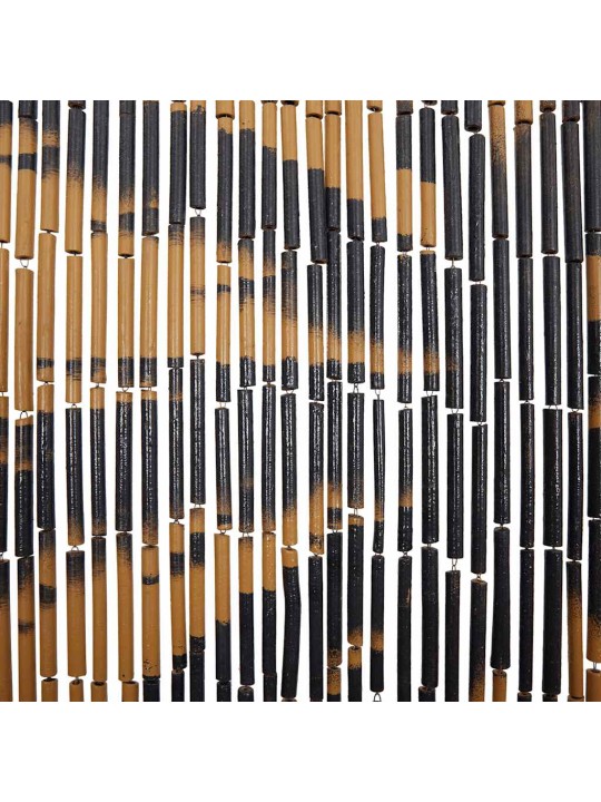 Hyönteisoviverho Palmukuvio 100x200 cm Bambu