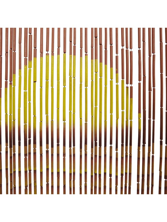 Hyönteisoviverho Palmukuvio 100x220 cm Bambu