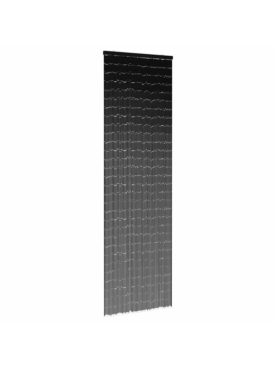 Hyönteisoviverho Tummanharmaa 56x185 cm Bambu