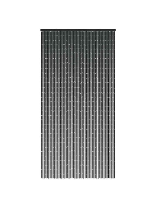 Hyönteisoviverho Tummanharmaa 100x220 cm Bambu