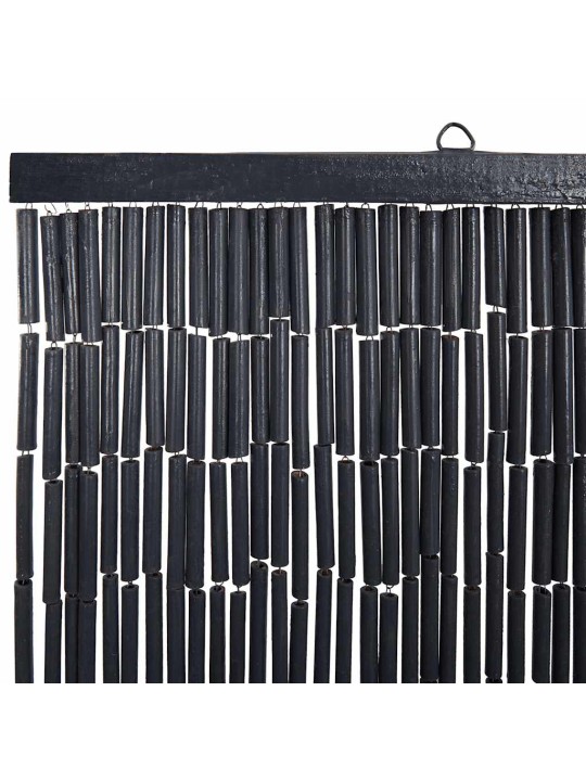 Hyönteisoviverho Tummanharmaa 120x220 cm Bambu