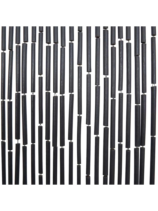Hyönteisoviverho Tummanharmaa 120x220 cm Bambu