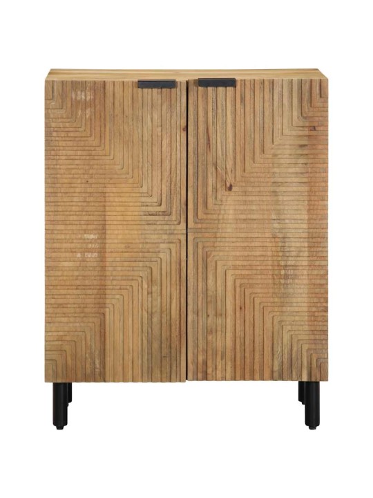 Senkki ruskea 60x33x75 cm massiivipuu mango
