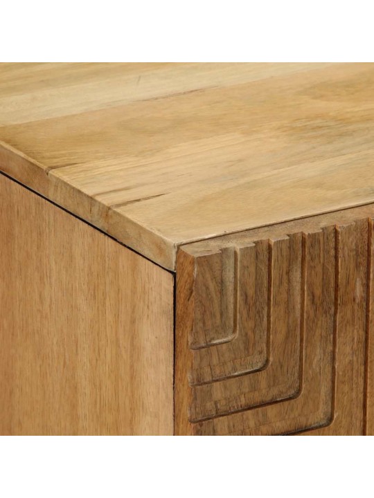 Senkki ruskea 60x33x75 cm massiivipuu mango