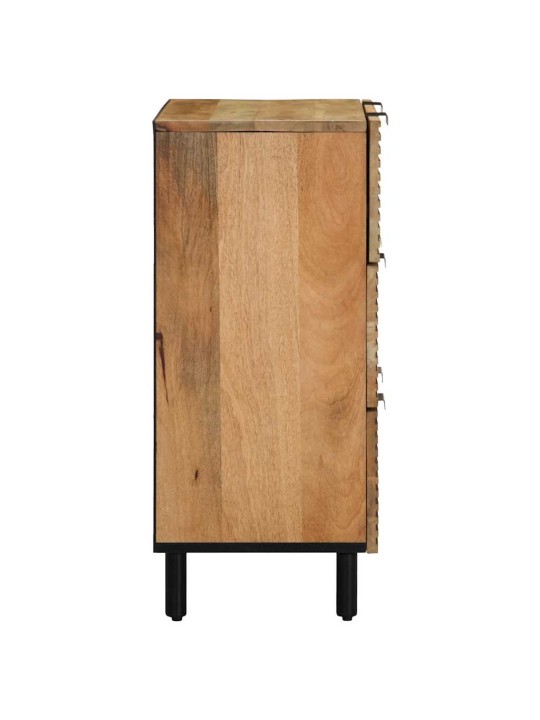 Senkki ruskea 60x33x75 cm massiivipuu mango