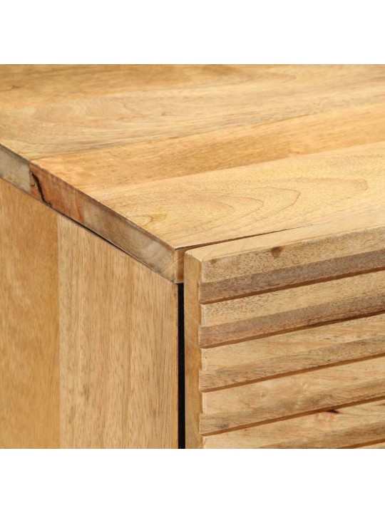 Yöpöytäkaappi ruskea 50x33x60 cm massiivipuu mango