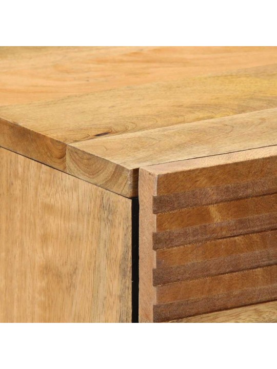 Yöpöytäkaappi ruskea 50x33x60 cm massiivipuu mango