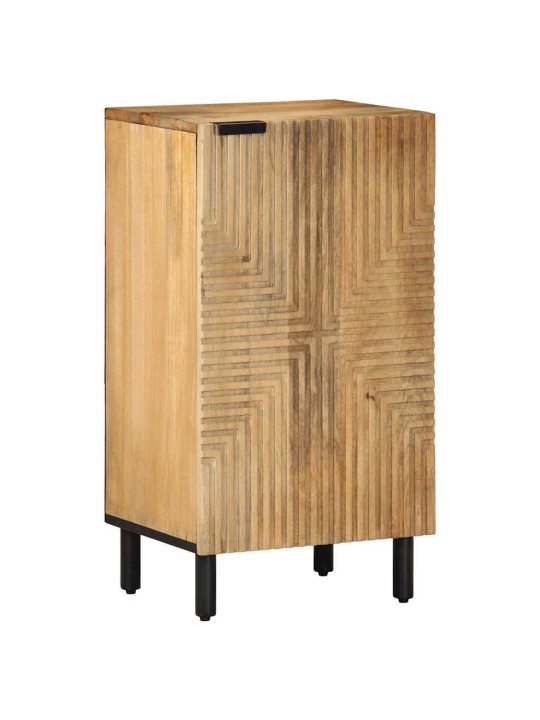 Senkki ruskea 40x33x75 cm massiivipuu mango