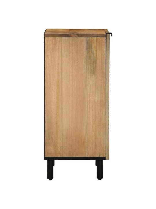 Senkki ruskea 40x33x75 cm massiivipuu mango
