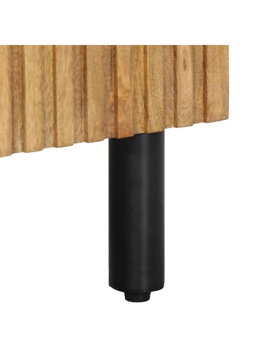 Senkki ruskea 40x33x75 cm massiivipuu mango