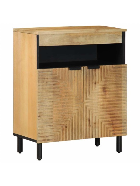 Senkki ruskea 60x33x75 cm massiivipuu mango