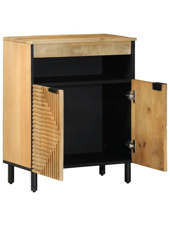 Senkki ruskea 60x33x75 cm massiivipuu mango