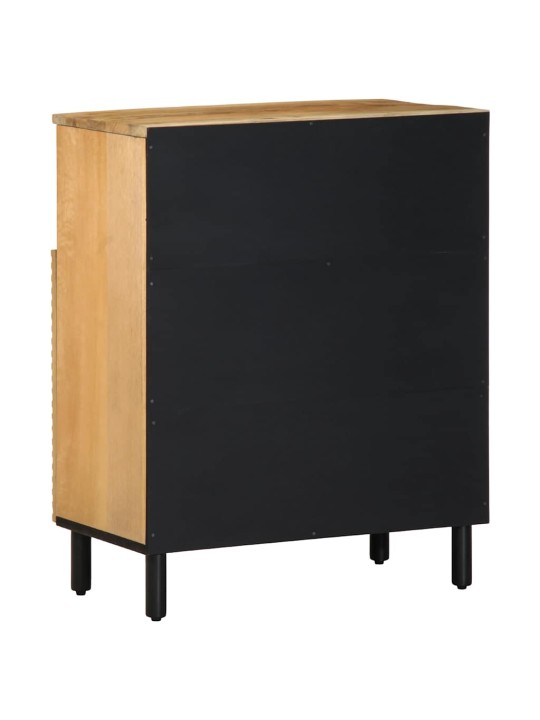 Senkki ruskea 60x33x75 cm massiivipuu mango