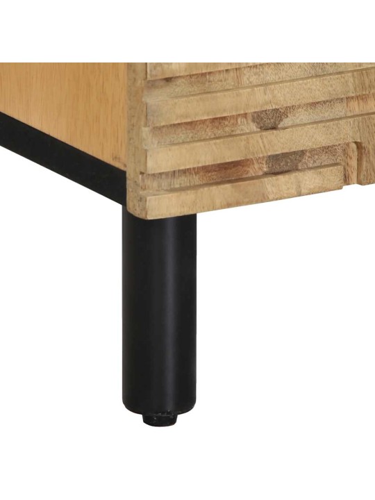 Senkki ruskea 60x33x75 cm massiivipuu mango