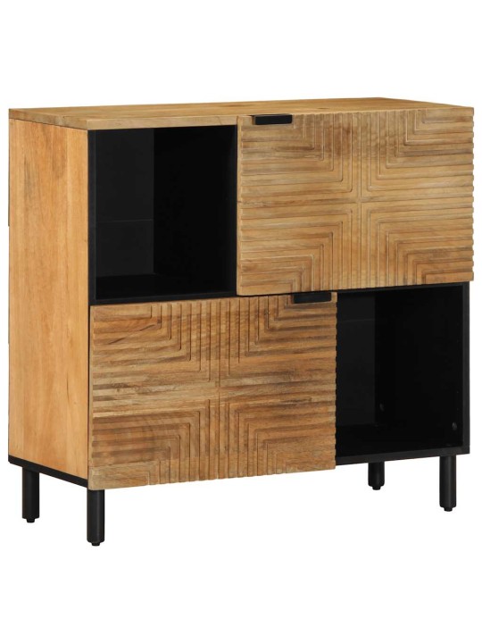 Senkki ruskea 80x33x75 cm massiivipuu mango