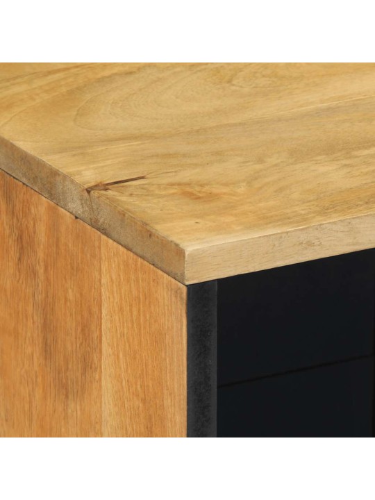 Senkki ruskea 80x33x75 cm massiivipuu mango