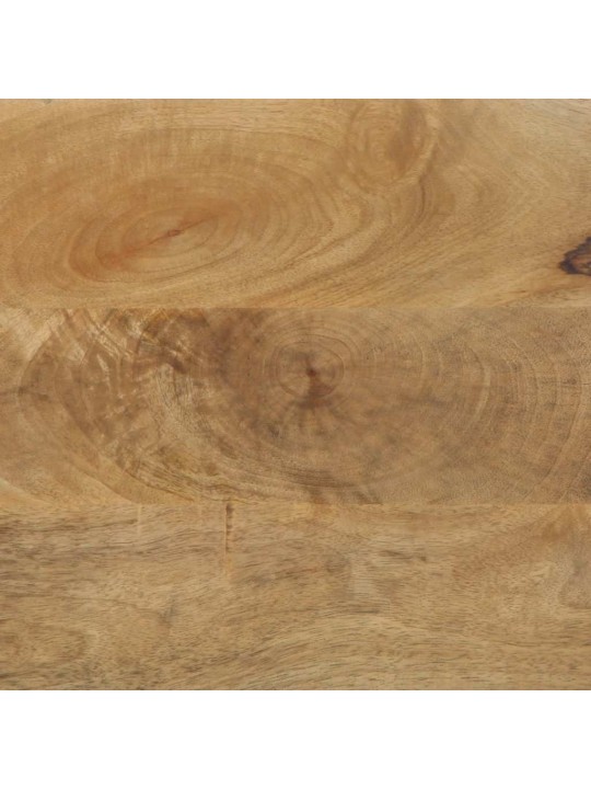 Kylpyhuonepeili ruskea 50x70x3 cm massiivipuu mango
