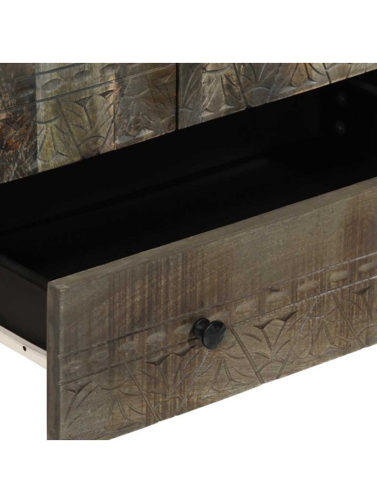 Highboard 60x33x110 cm massiivipuu mango