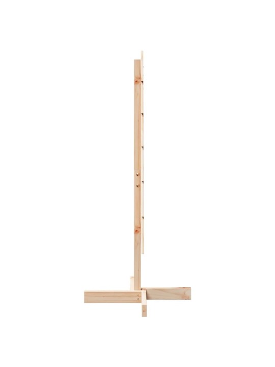 Puinen joulukuusi koriste 110 cm täysi mänty