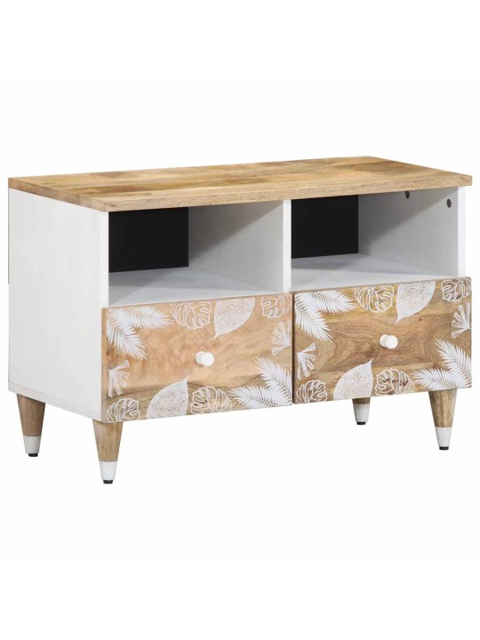 Tv kaappi 70x33,5x46 cm massiivipuu mango