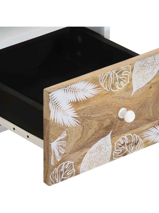Tv kaappi 70x33,5x46 cm massiivipuu mango