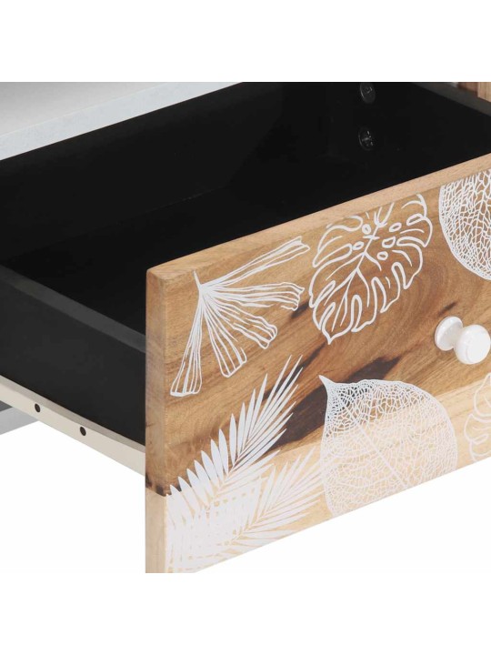 Tv kaappi 105x33,5x46 cm massiivipuu mango