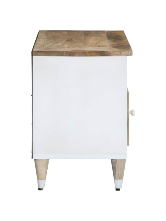 Tv kaappi 100x33,5x46 cm massiivipuu mango