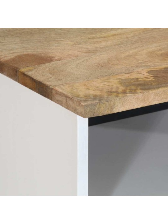 Tv kaappi 100x33,5x46 cm massiivipuu mango