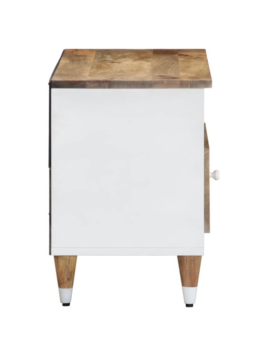 Tv kaappi 80x33,5x46 cm massiivipuu mango