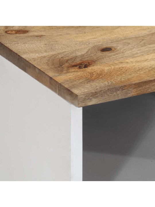 Tv kaappi 80x33,5x46 cm massiivipuu mango