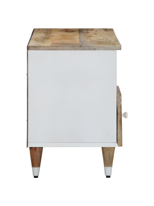 Tv kaappi 100x33,5x46 cm massiivipuu mango