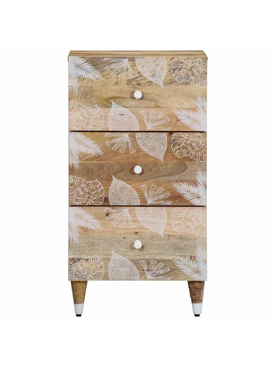Senkki 40x33,5x75 cm massiivipuu mango
