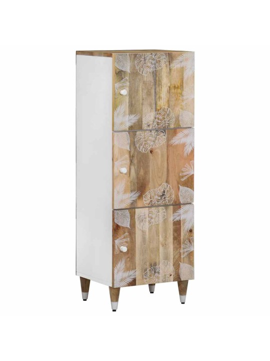 Highboard 40x33,5x110 cm massiivipuu mango