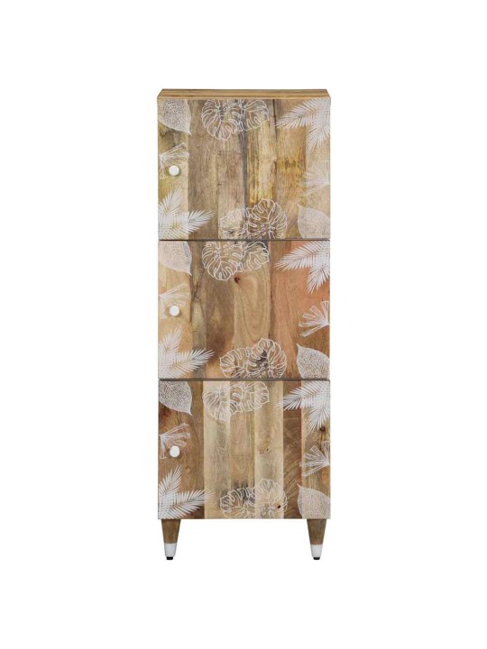 Highboard 40x33,5x110 cm massiivipuu mango