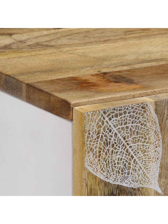 Highboard 40x33,5x110 cm massiivipuu mango