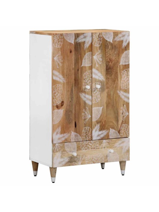Highboard 60x33,5x100 cm massiivipuu mango