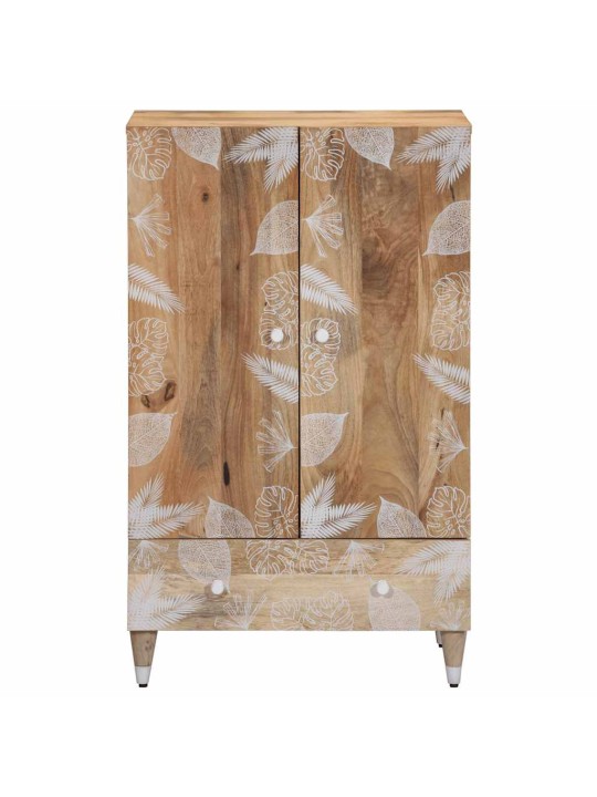 Highboard 60x33,5x100 cm massiivipuu mango
