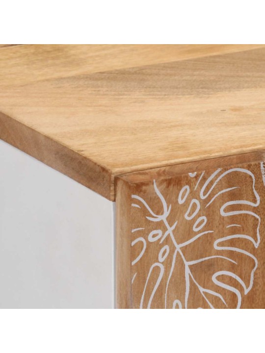 Highboard 60x33,5x100 cm massiivipuu mango