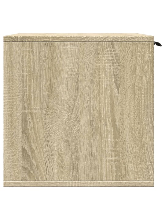 Kissanhiekkalaatikon kotelo musta 60x40x40 cm tekninen puu