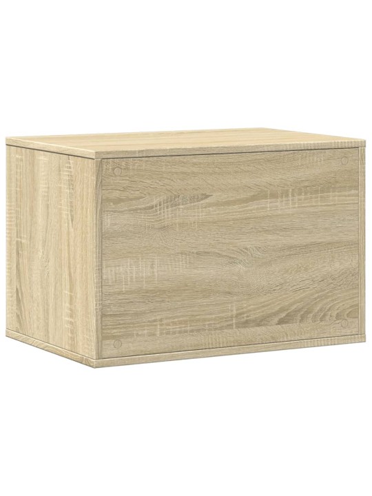 Kissanhiekkalaatikon kotelo musta 60x40x40 cm tekninen puu